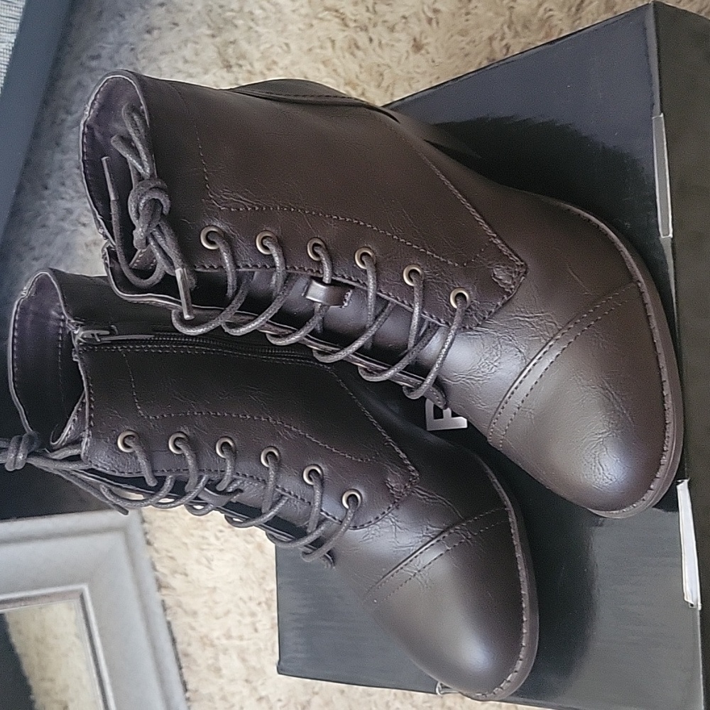 Torrid brown chocolate boots 7.5